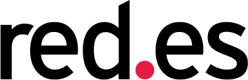 Logo de red.es, la entidad pública española dedicada a la promoción de la transformación digital y la mejora de la conectividad en España.